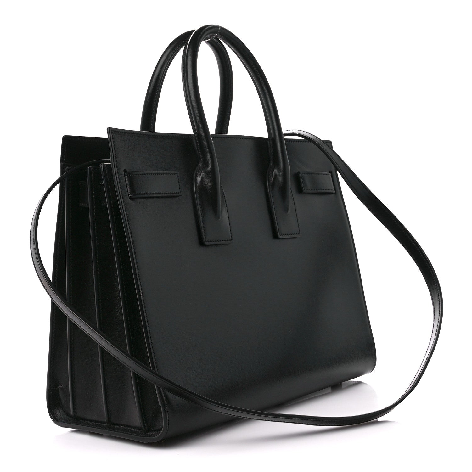 Saint Laurent Calfskin Small Sac De Jour Black 3 of 12