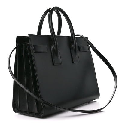 Saint Laurent Calfskin Small Sac De Jour Black 3 of 12