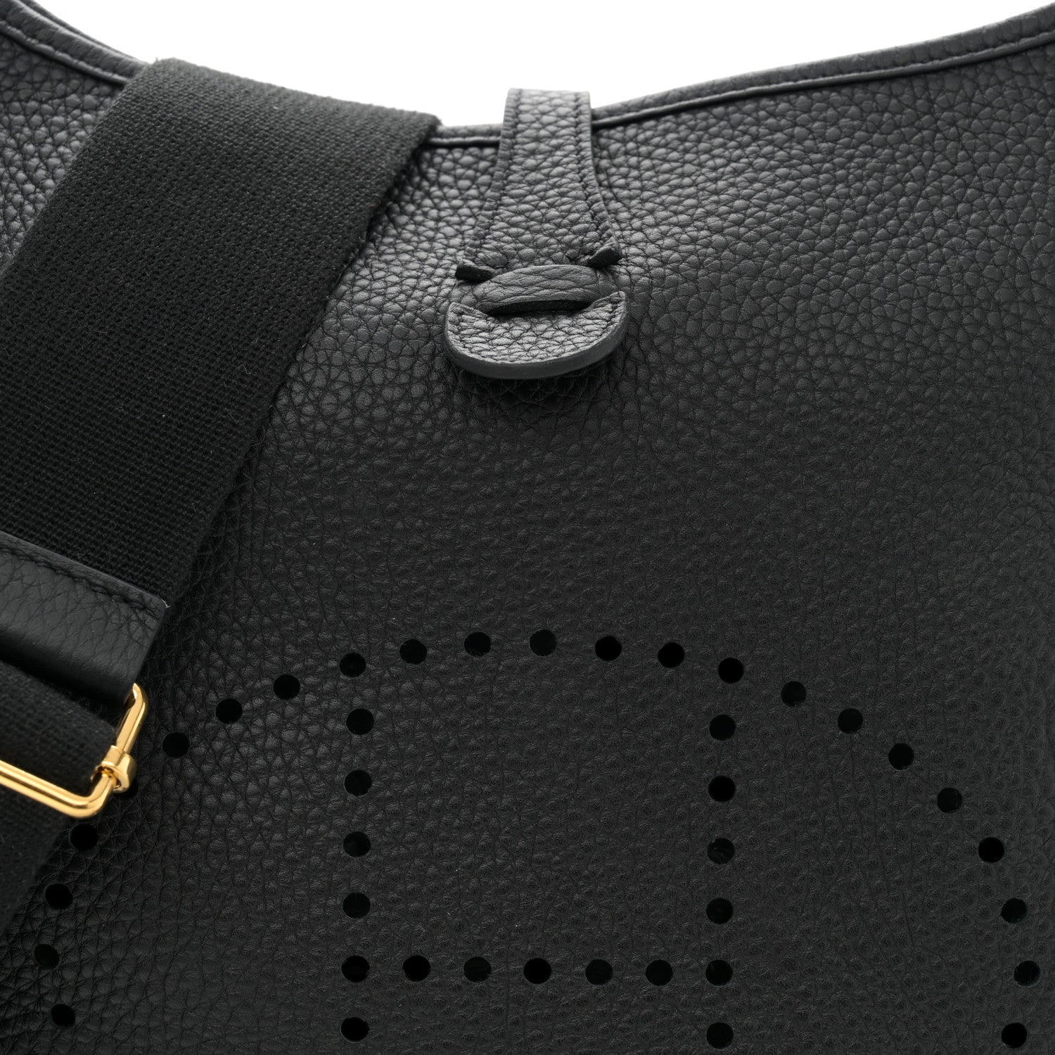 Hermes Taurillon Clemence Evelyne III PM Black 8 of 13