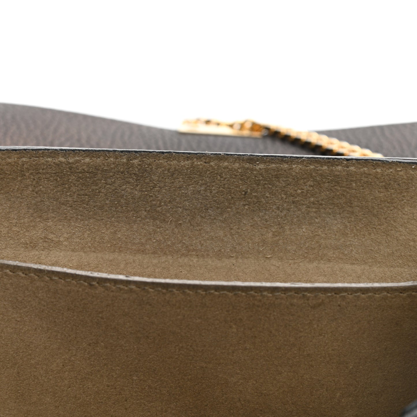 Grained Lambskin Mini Drew Shoulder Bag Black
