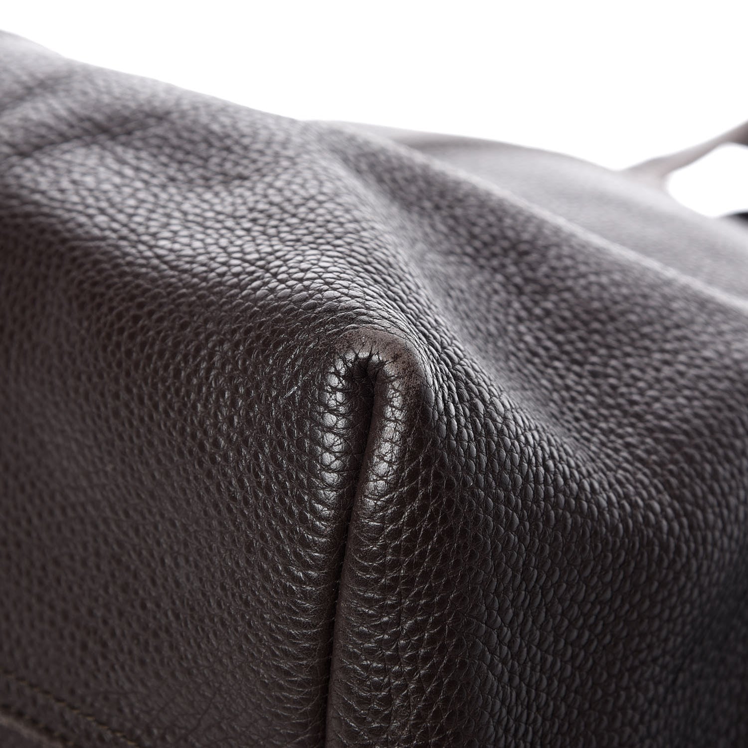 Bottega Veneta Grained Calfskin Tote Ebano 11 of 15