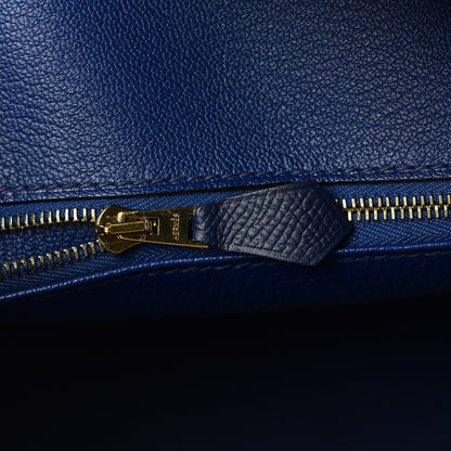 Hermes Epsom Birkin 30 Bleu Saphir 9 of 30