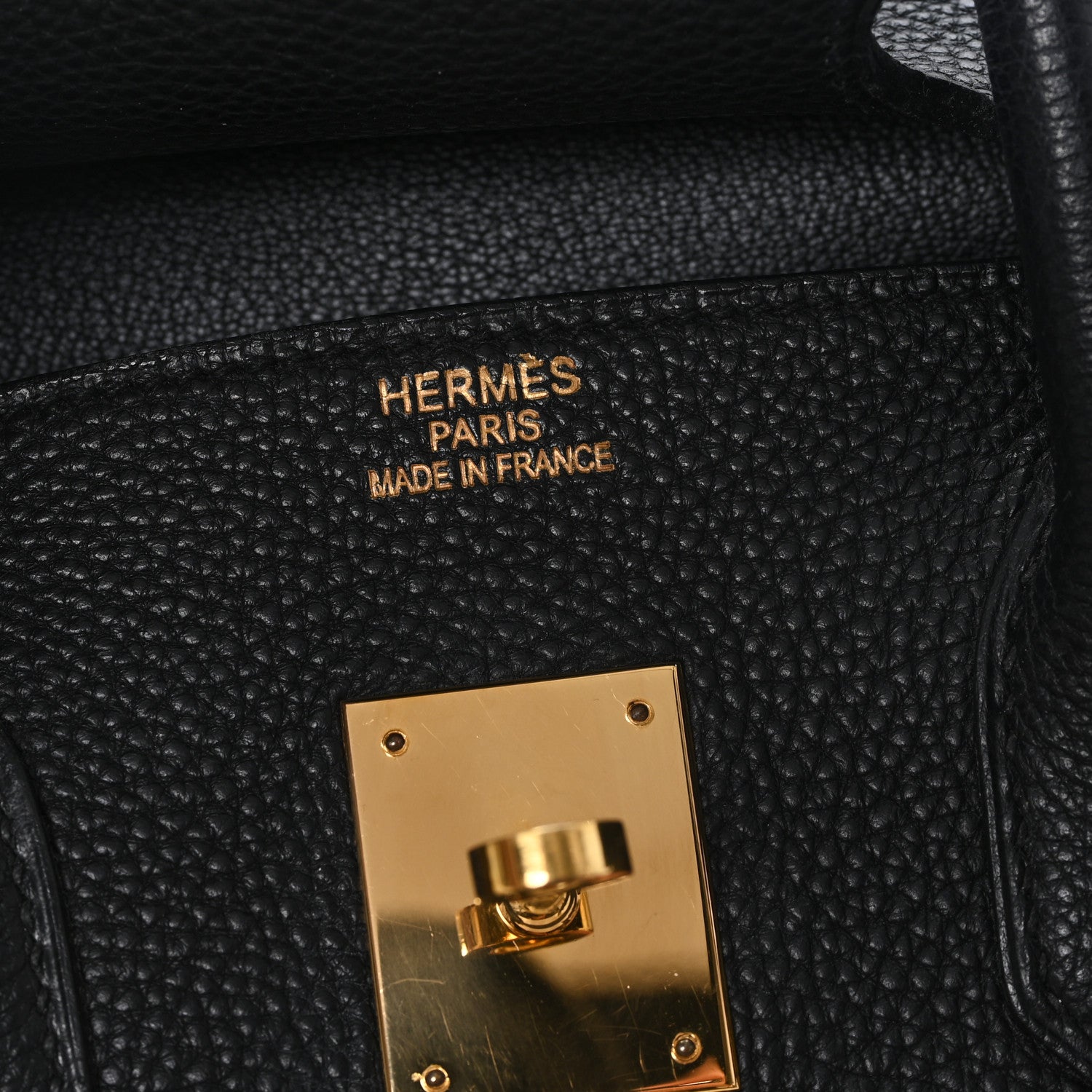 Hermes Togo Birkin 35 Black 8 of 12