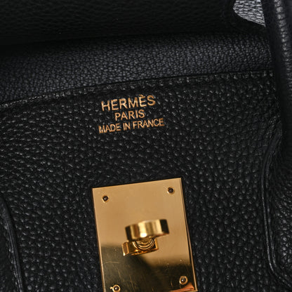 Hermes Togo Birkin 35 Black 8 of 12
