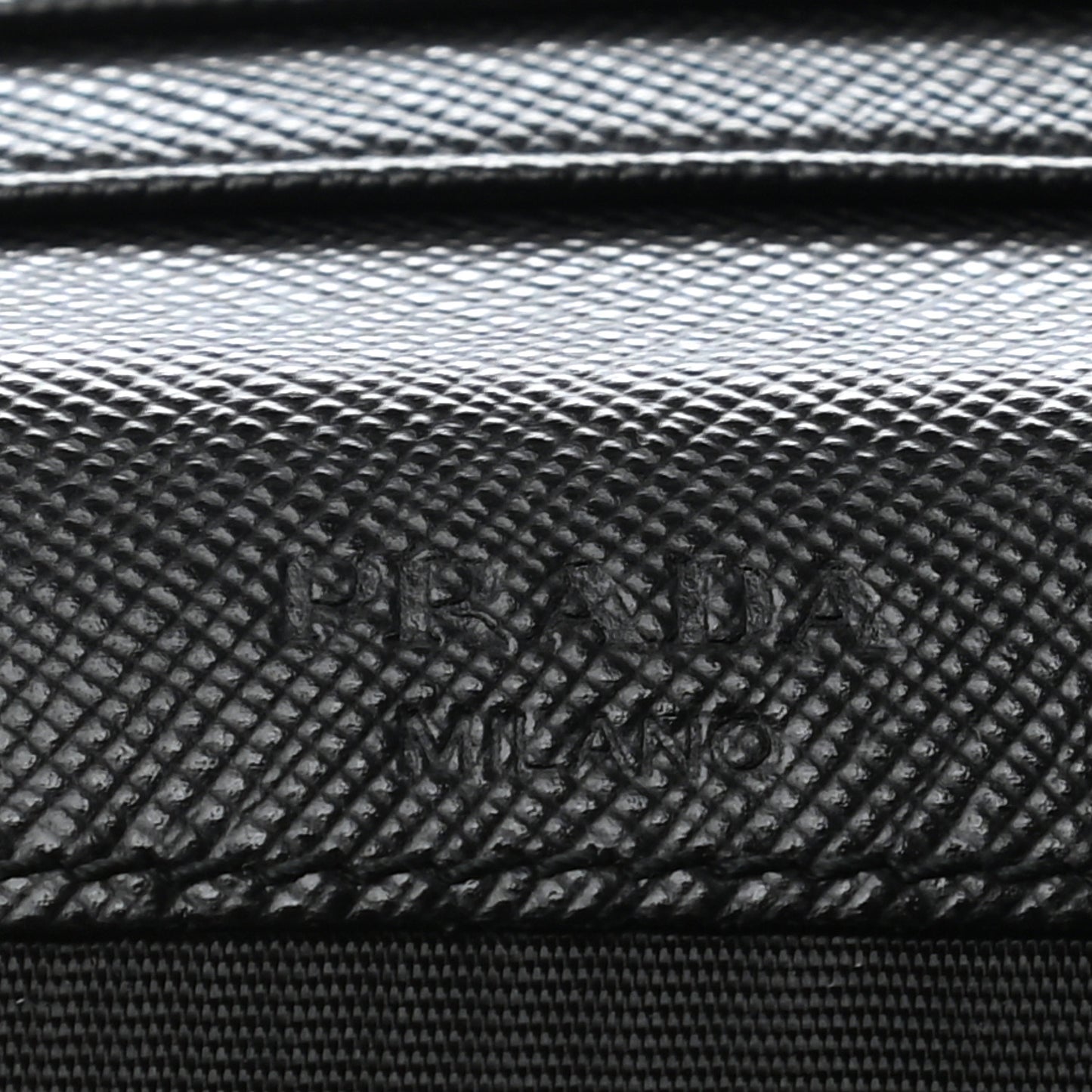 Saffiano Card Holder Black