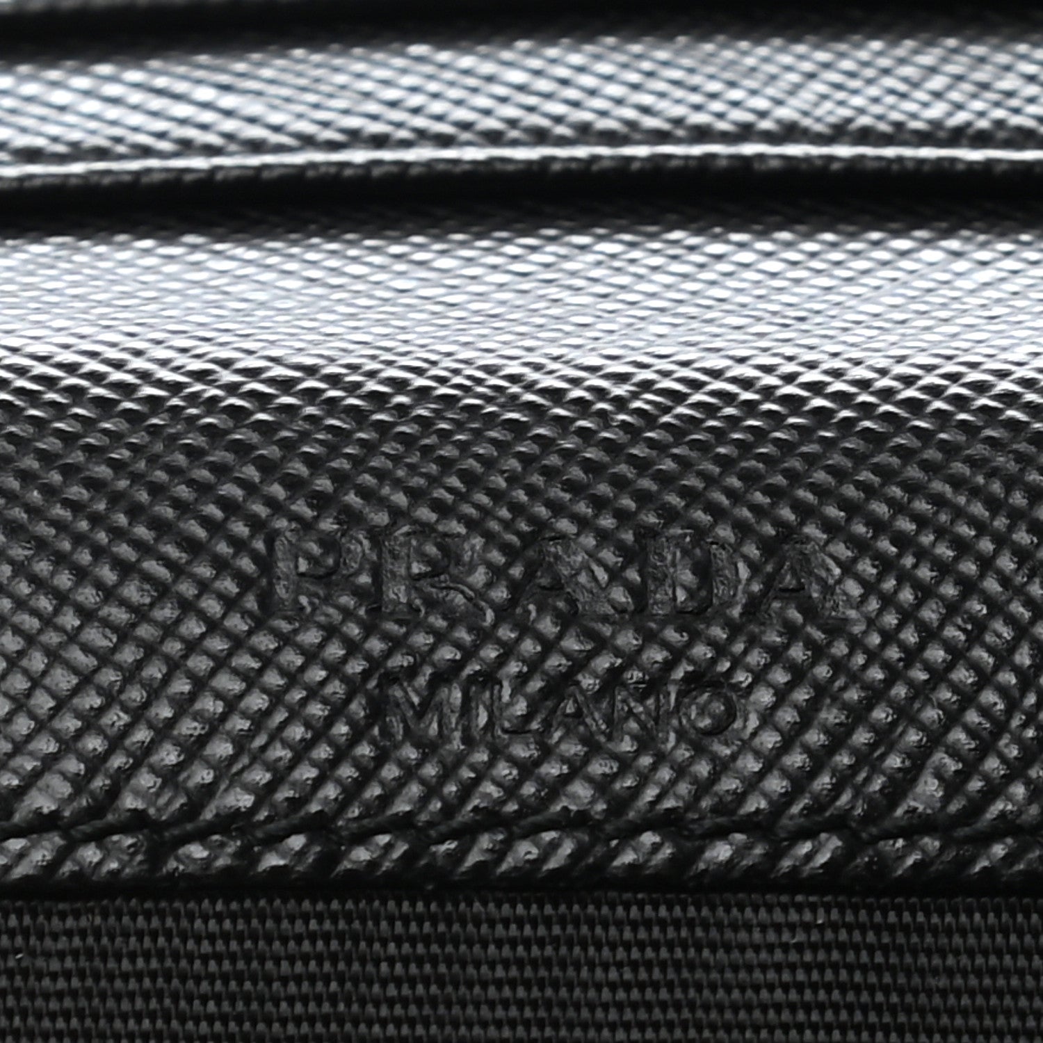 Prada Saffiano Card Holder Black 6 of 8