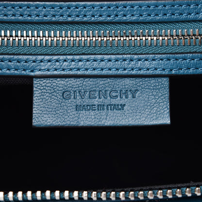 Givenchy Sugar Goatskin Medium Antigona Petrol Blue 6 of 9
