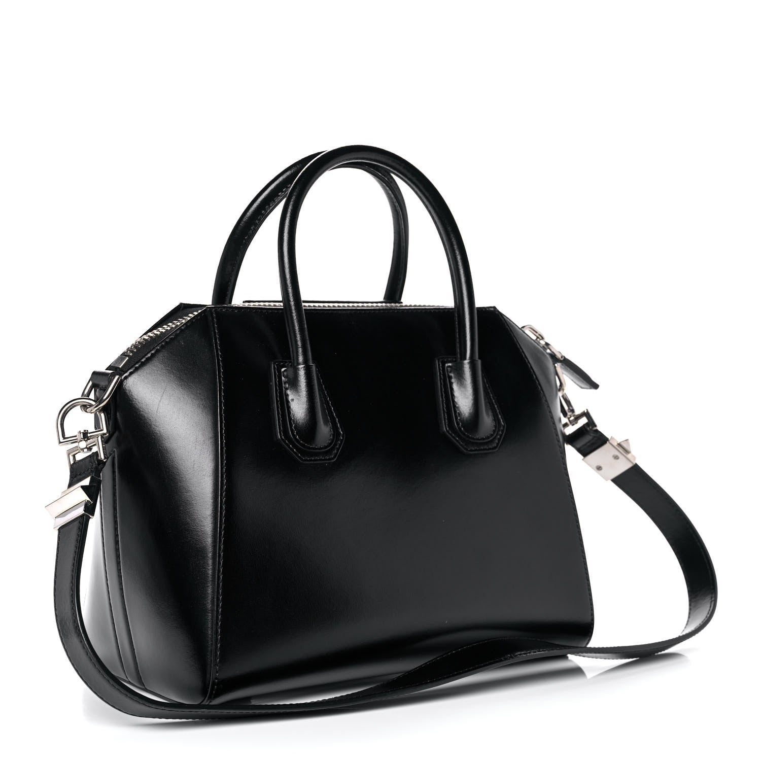 Givenchy Shiny Lord Calfskin Small Antigona Black 3 of 14