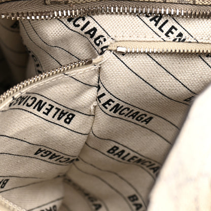 Balenciaga X GUCCI GG Supreme Monogram Neo Classic Silver Hardware City Beige Ebony 11 of 13