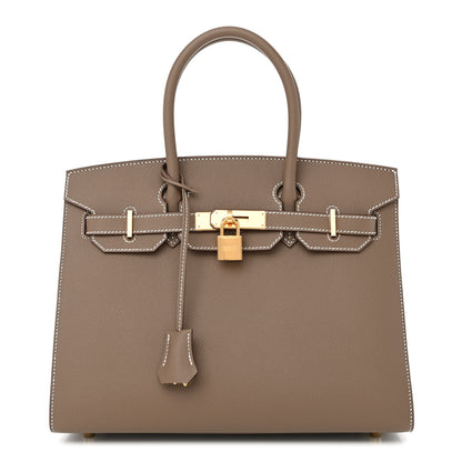 Hermes Epsom Birkin Sellier 30 Etoupe 1 of 10