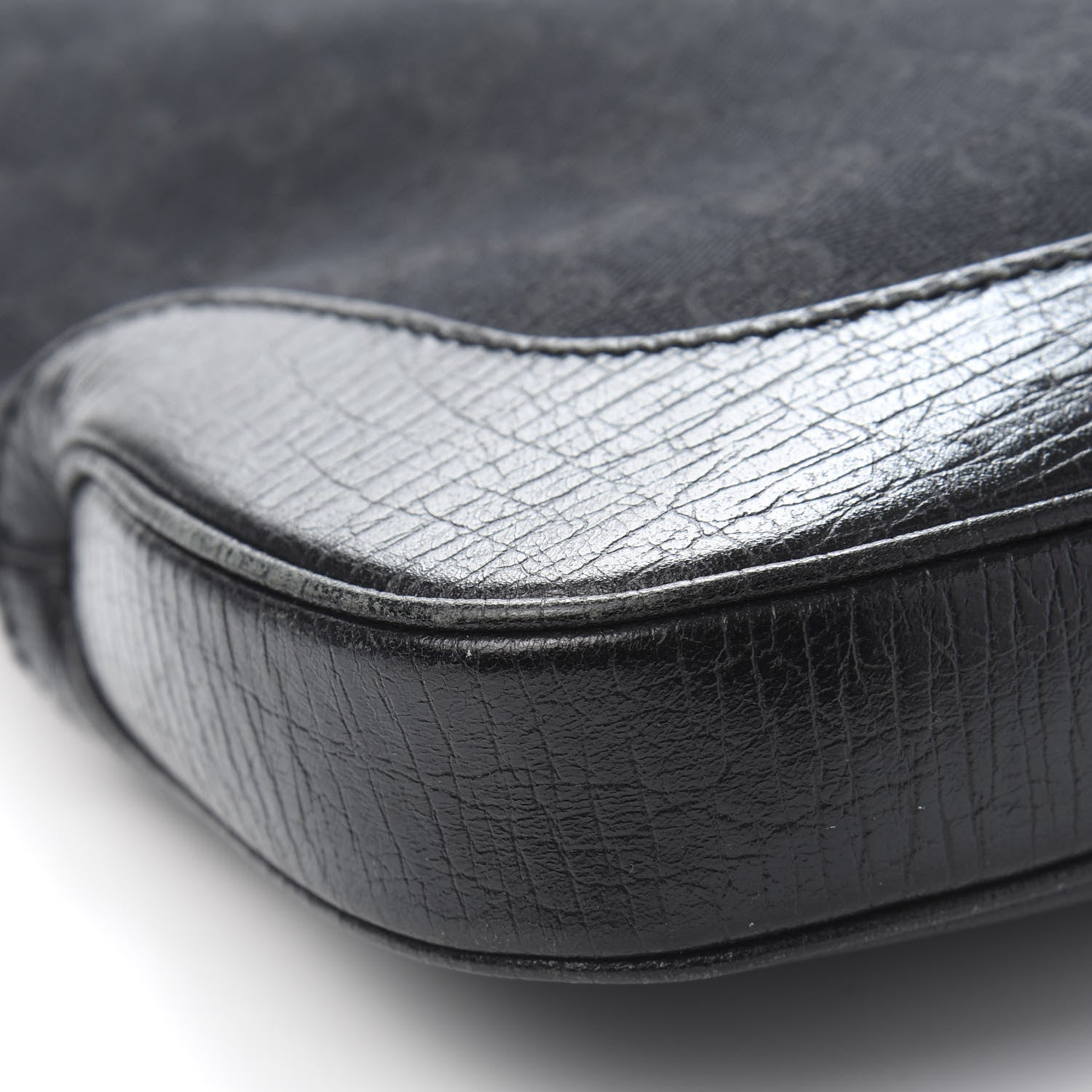 Gucci Monogram Small Jackie O Hobo Black 10 of 14