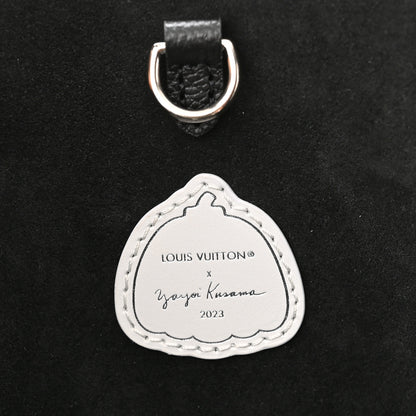 Louis Vuitton Monogram Kusama Dots Onthego MM Black White 6 of 10