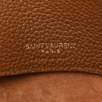 Saint Laurent Grained Calfskin Large Souple Sac De Jour Cinnamon 7 of 11