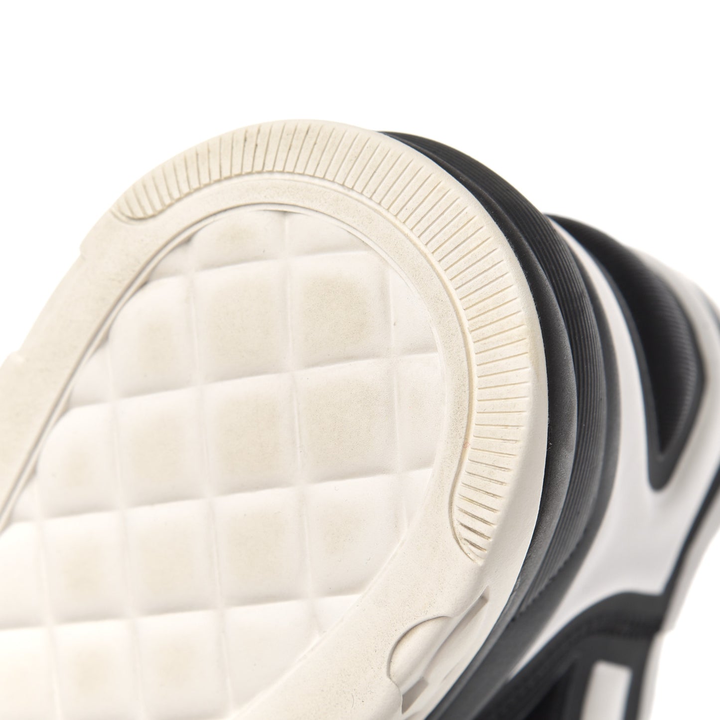 Mesh Lycra Thermoplastic Mens Sneakers 46 Black White