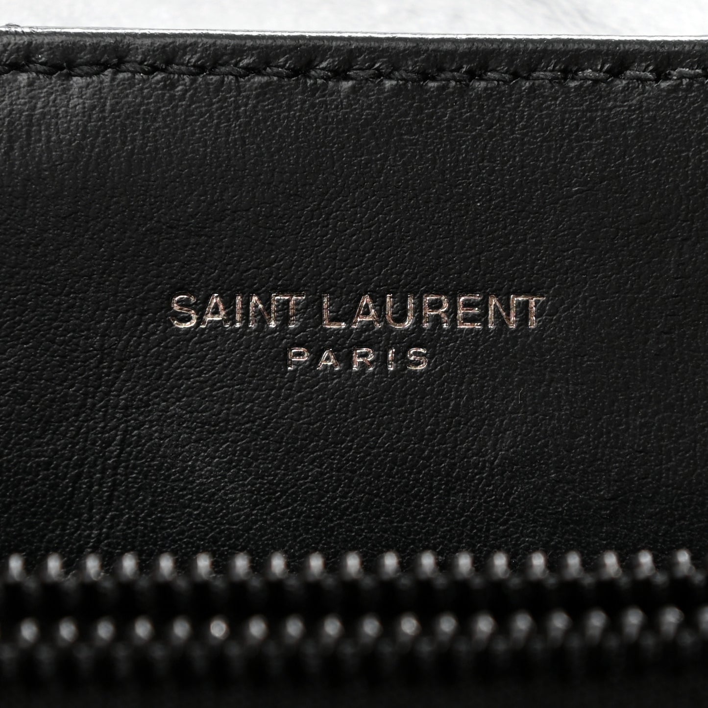 Calfskin Y Quilted Monogram Medium Loulou Chain Satchel Black