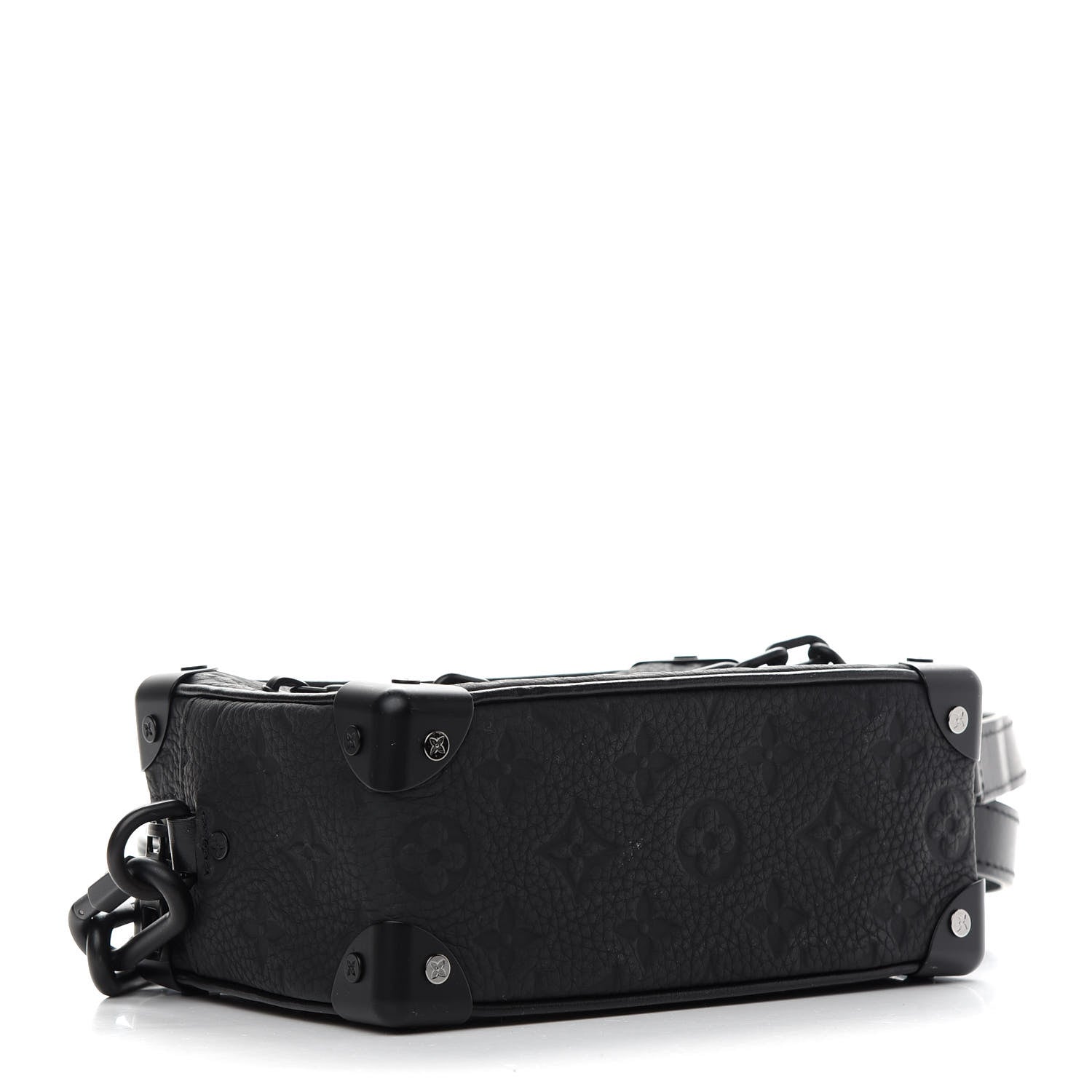Louis Vuitton Taurillon Monogram Mini Soft Trunk Black 4 of 9
