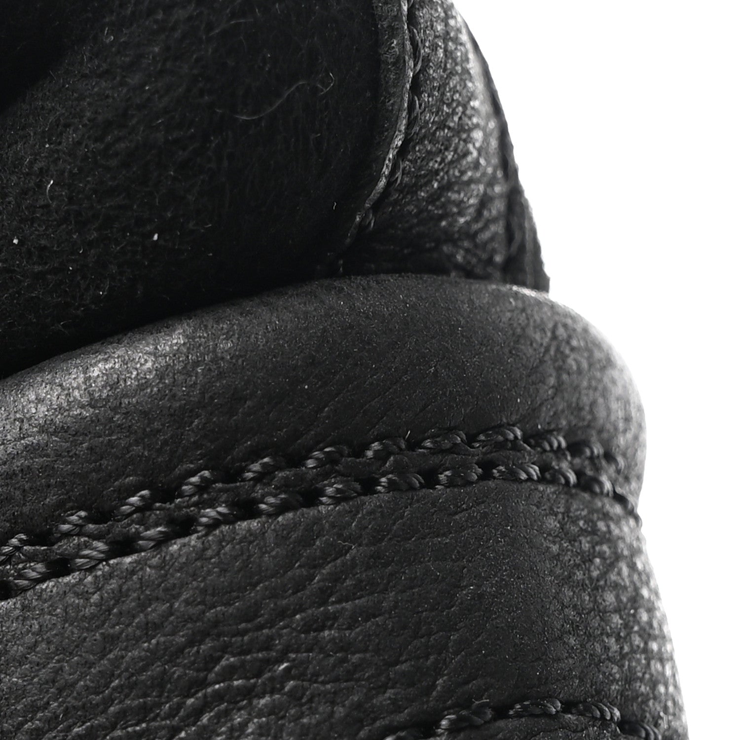 Chanel Goatskin Suede Shearling CC Short Boots 38 Black 12 of 18