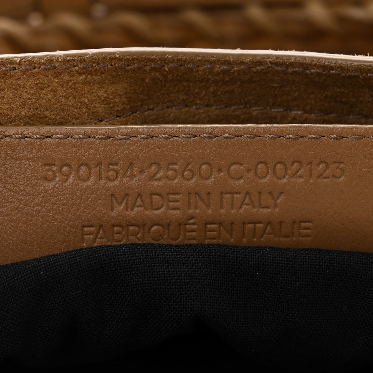 Baby Daim Suede Gold Metallic Edge Hardware City Beige Latte