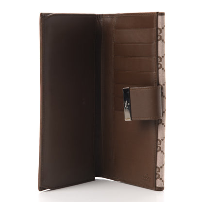 Gucci Monogram Continental Flap Wallet Brown 5 of 8