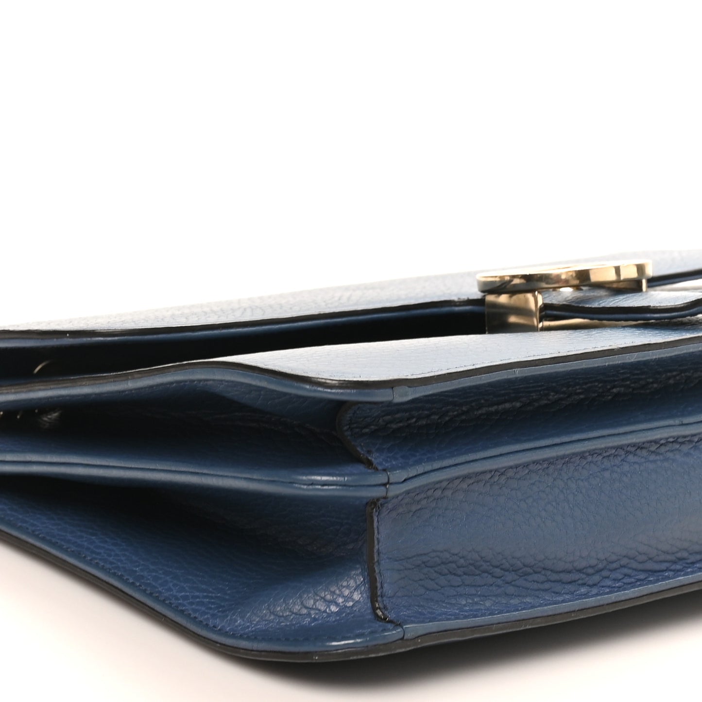 Dollar Calfskin Small Interlocking G Shoulder Bag   Caspian
