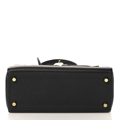Hermes Togo Kelly Retourne 25 Black 6 of 37