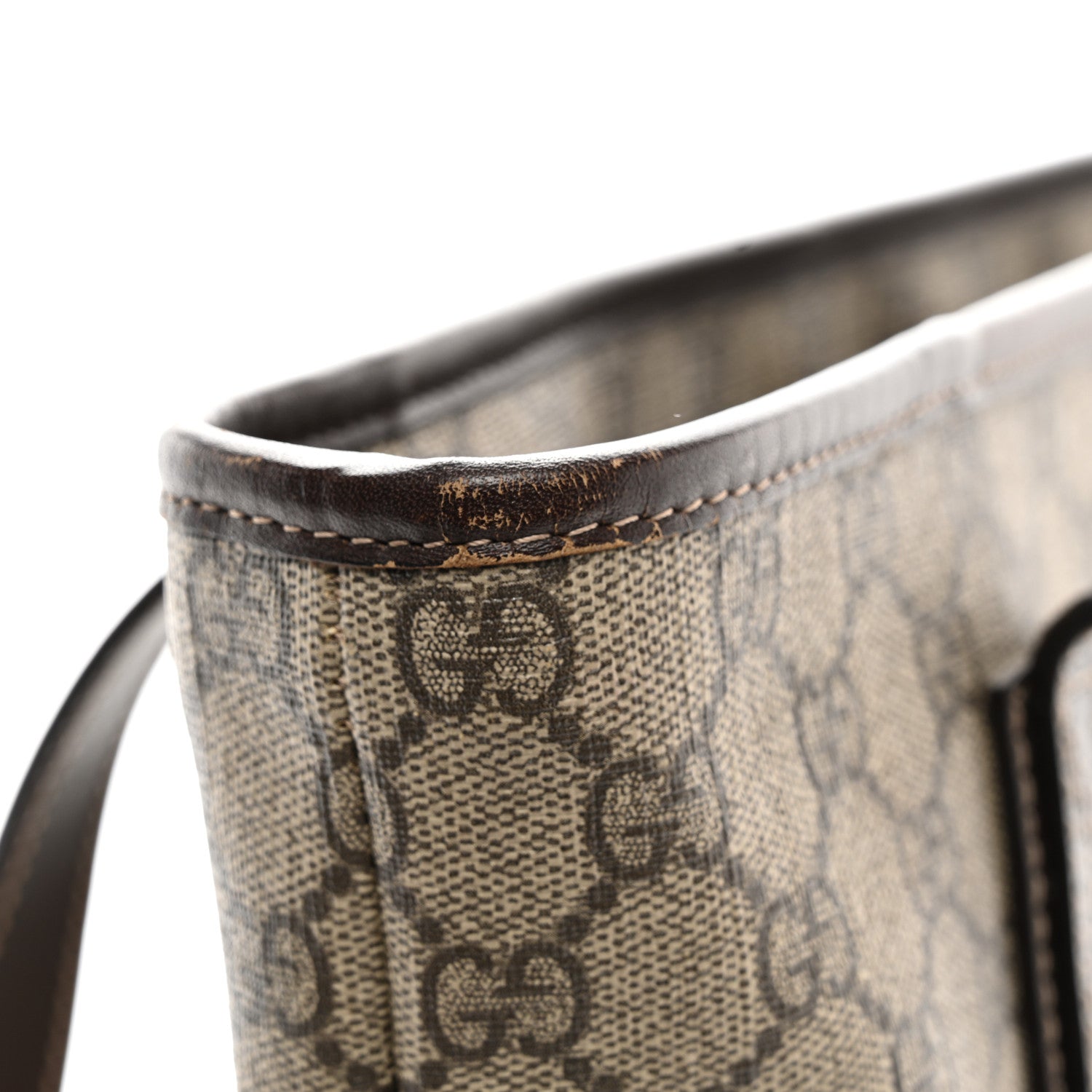 Gucci GG Supreme Monogram Small Joy Tote Dark Brown 11 of 11