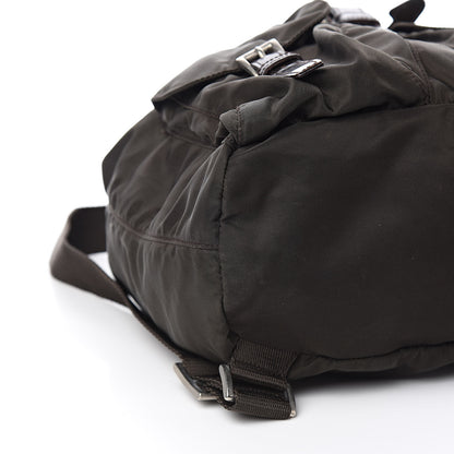 Prada Tessuto Nylon Vela Small Backpack Brown 8 of 10