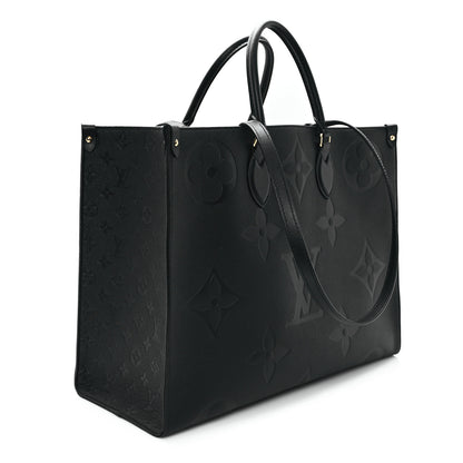 Louis Vuitton Empreinte Monogram Giant Onthego GM Black 3 of 10