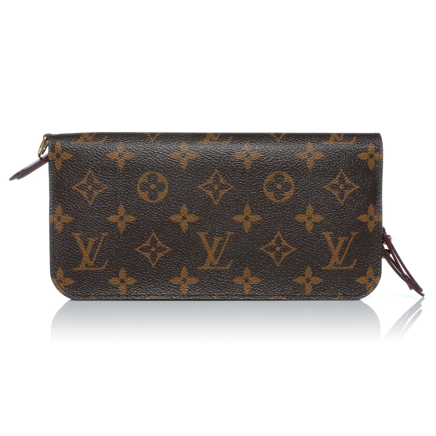 Monogram Leopard Insolite Wallet Rouge Fauviste