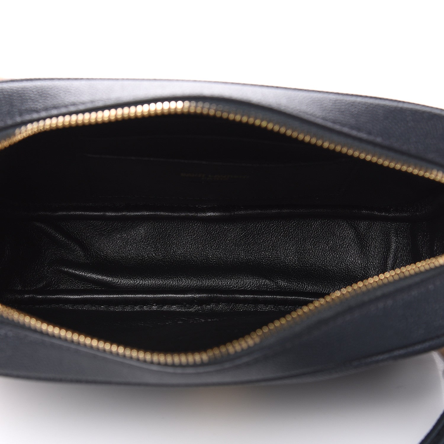 Saint Laurent Grain De Poudre Matelasse Monogram Mini Lou Camera Bag Dark Smog 5 of 10