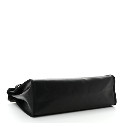 Hermes Toile H Berline Vache Hunter Herbag Zip PM 31 Black Ecru 5 of 16