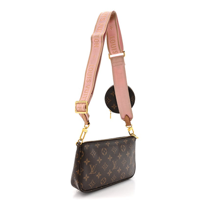 Louis Vuitton Monogram Multi Pochette Accessories Rose Clair 3 of 15