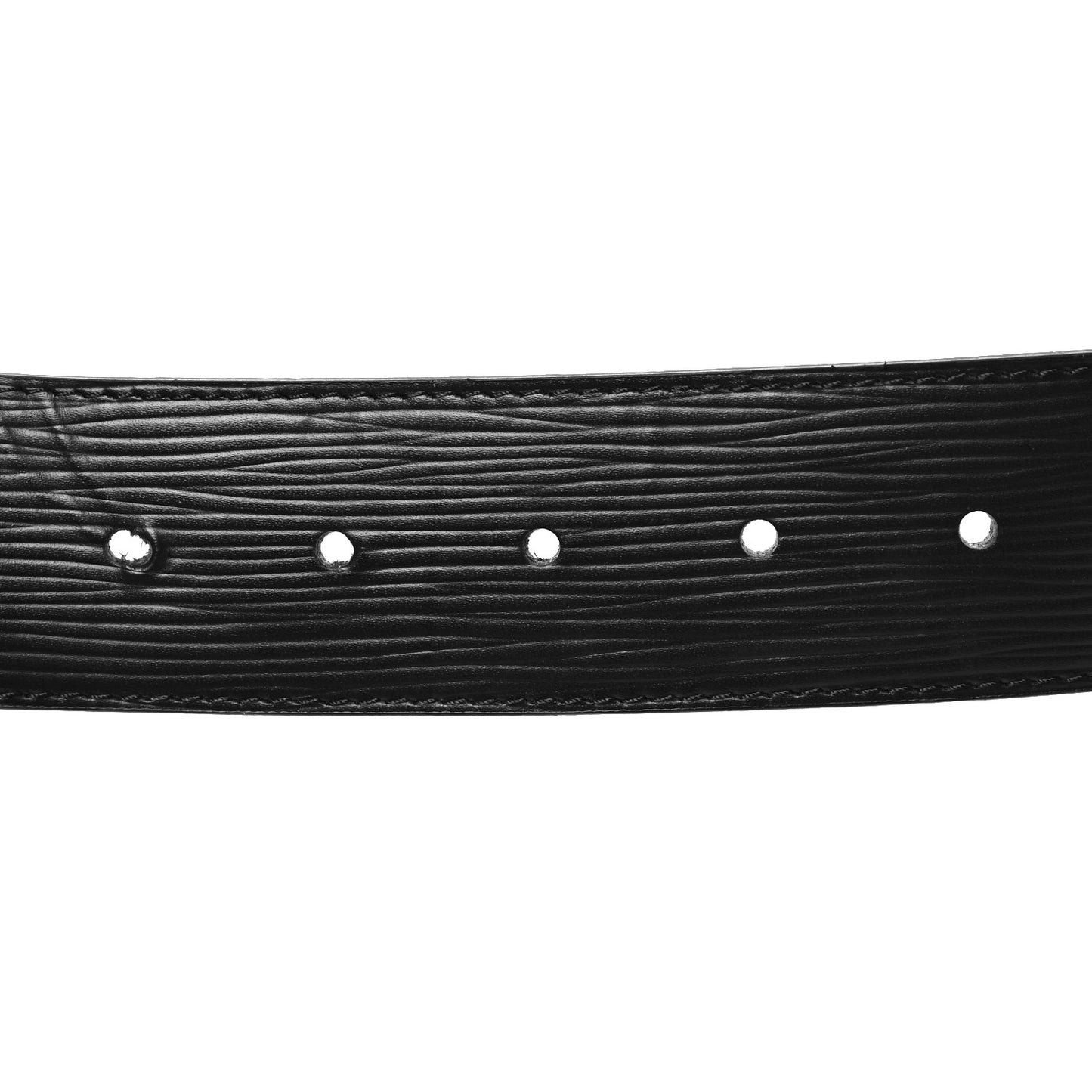 Epi LV Initiales Belt 110 44 Black