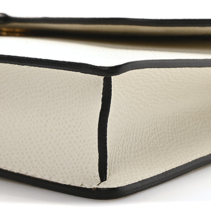 Christian Dior Grained Calfskin Saddle Chain Pouch Latte 10 of 10