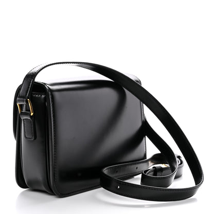 Celine Shiny Calfskin Teen Triomphe Black 3 of 10