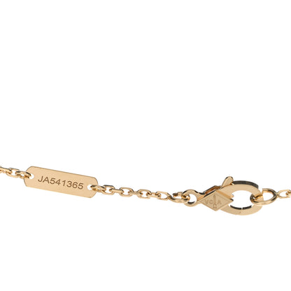 Van Cleef & Arpels 18K Yellow Gold Vintage Alhambra Pendant Necklace 3 of 5