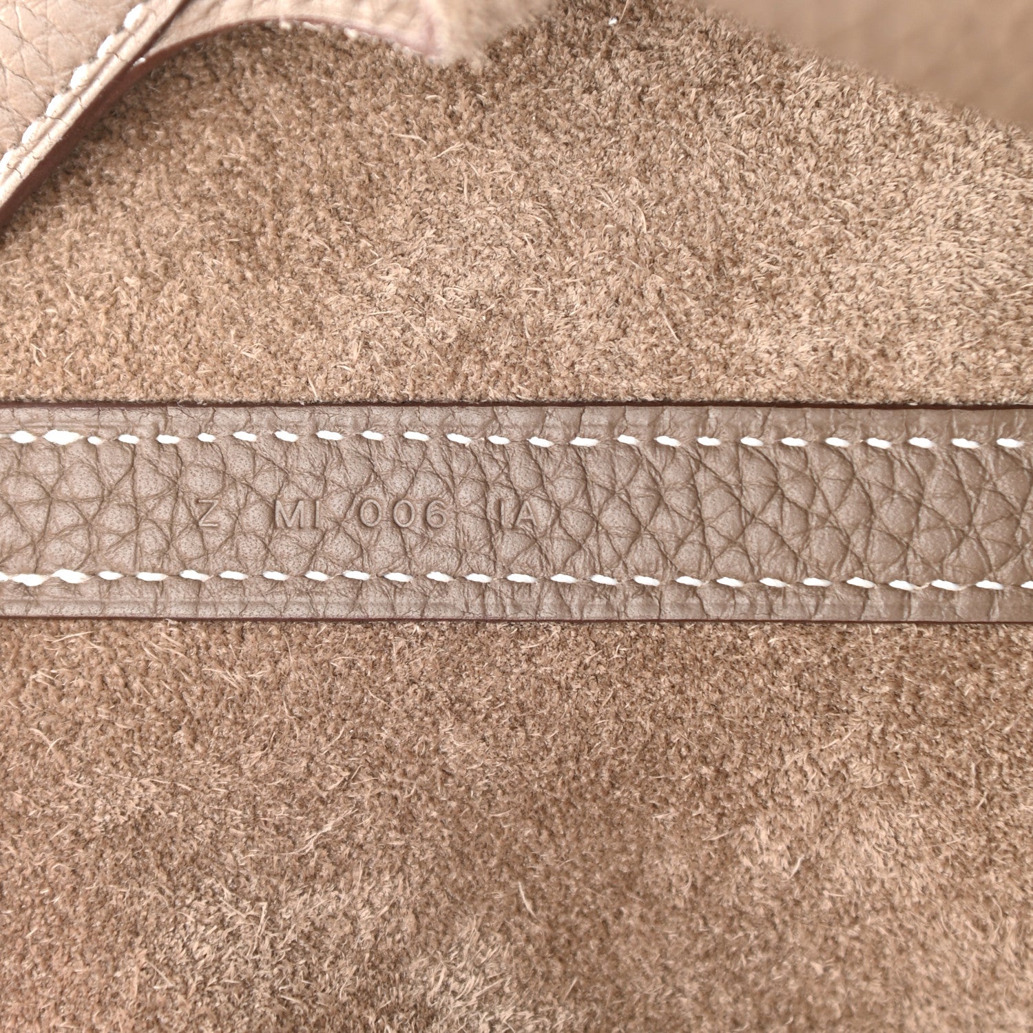 Hermes Taurillon Clemence Picotin Lock 22 MM Etoupe 7 of 9