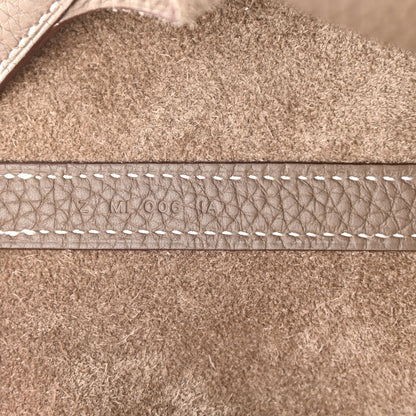 Hermes Taurillon Clemence Picotin Lock 22 MM Etoupe 7 of 9