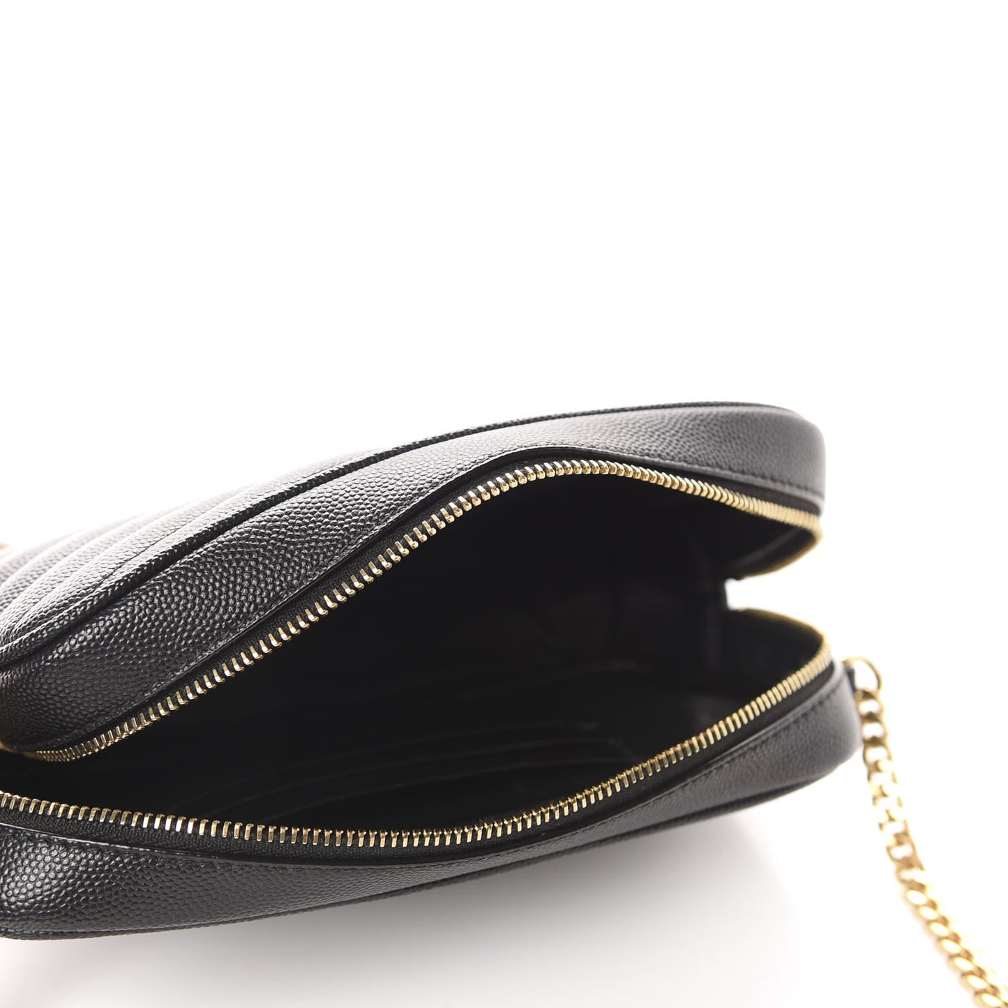 Grain De Poudre Matelasse Monogram Mini Lou Camera Bag Black