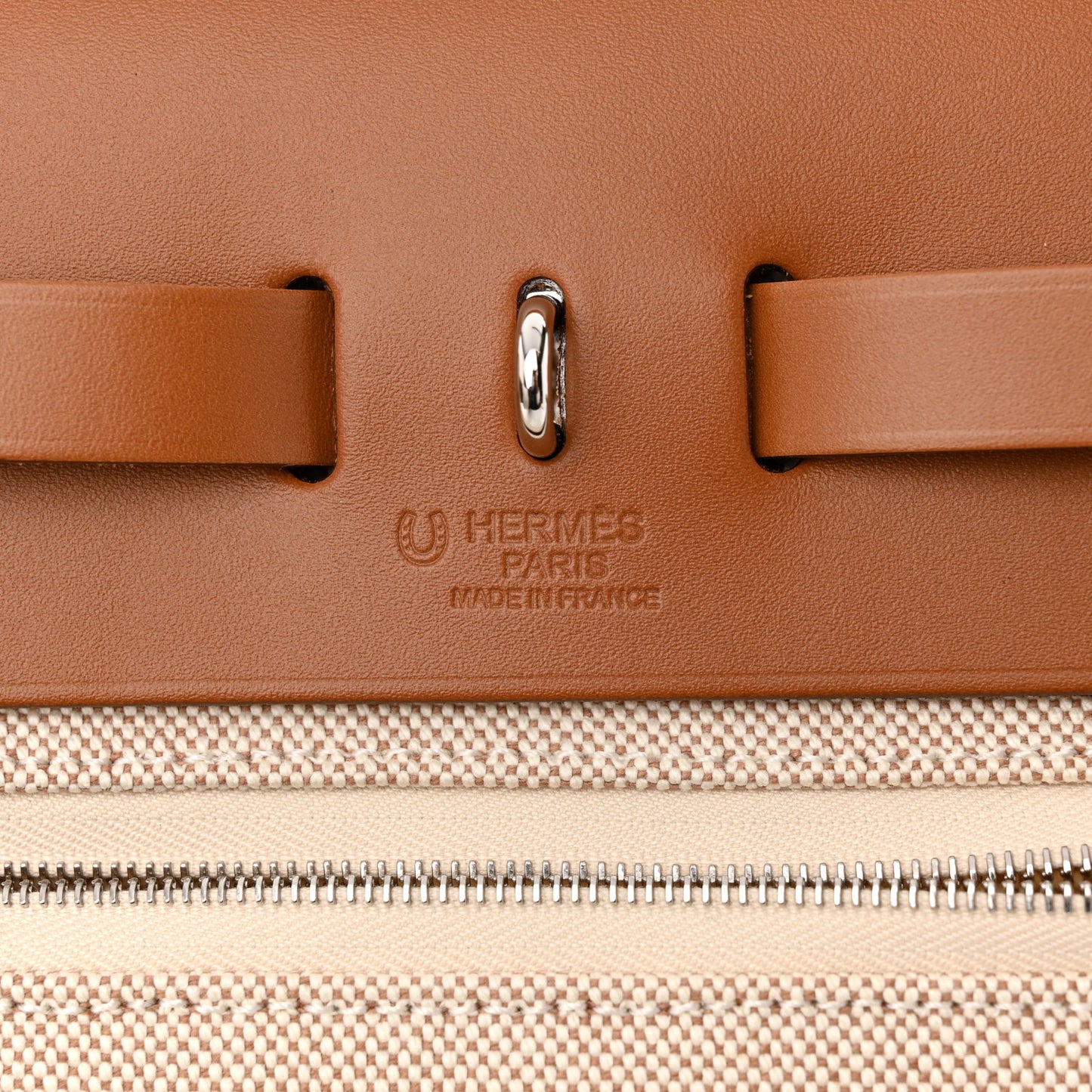 H Plume Canvas Vache Hunter Circuit 24 Herbag Zip Retourne 31 Fauve Ecru Beige
