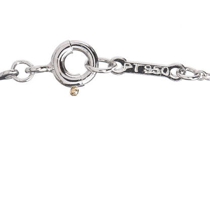 Tiffany Platinum Diamond 16mm Elsa Peretti Cross Pendant Necklace 7 of 7