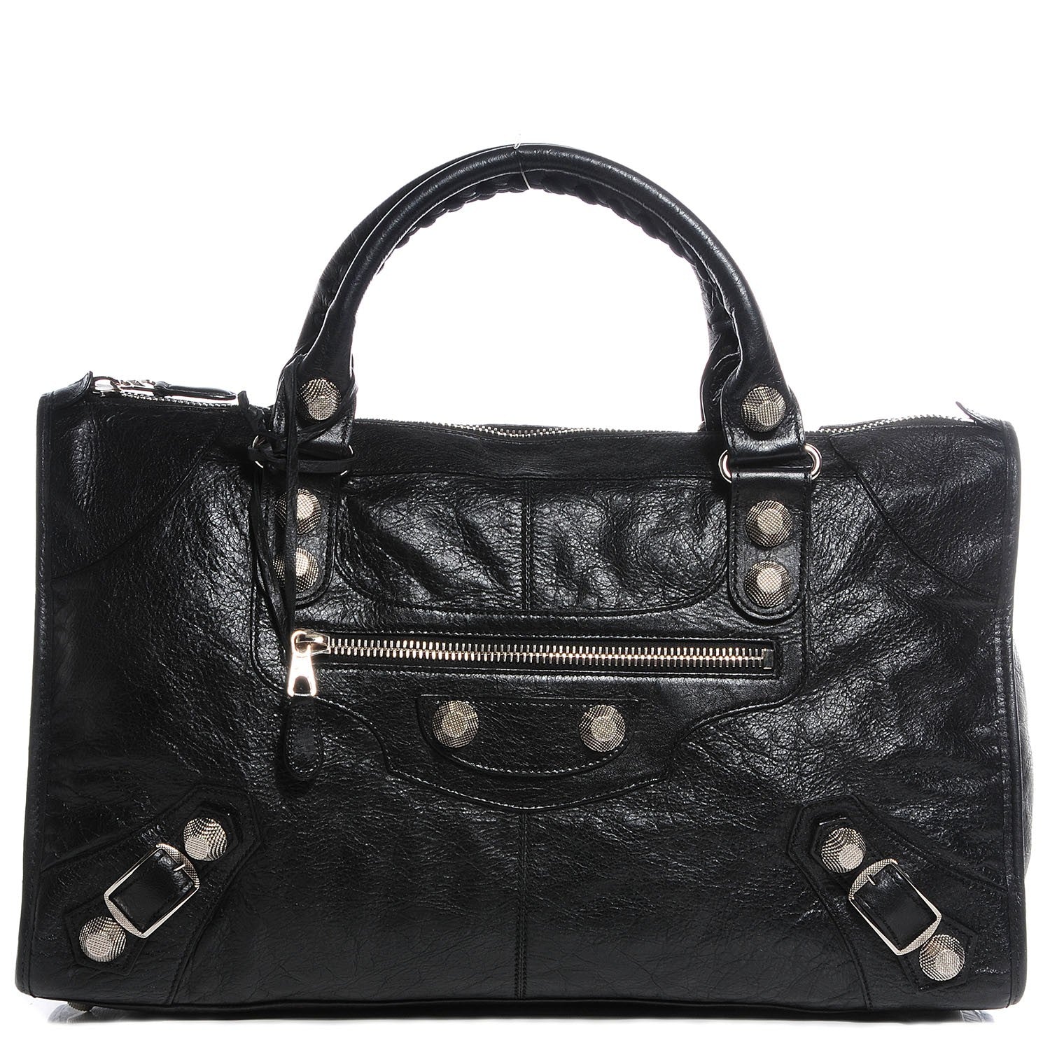 Balenciaga Agneau Giant 21 Silver Hardware Work Black 1 of 14