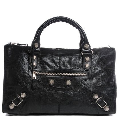 Balenciaga Agneau Giant 21 Silver Hardware Work Black 1 of 14