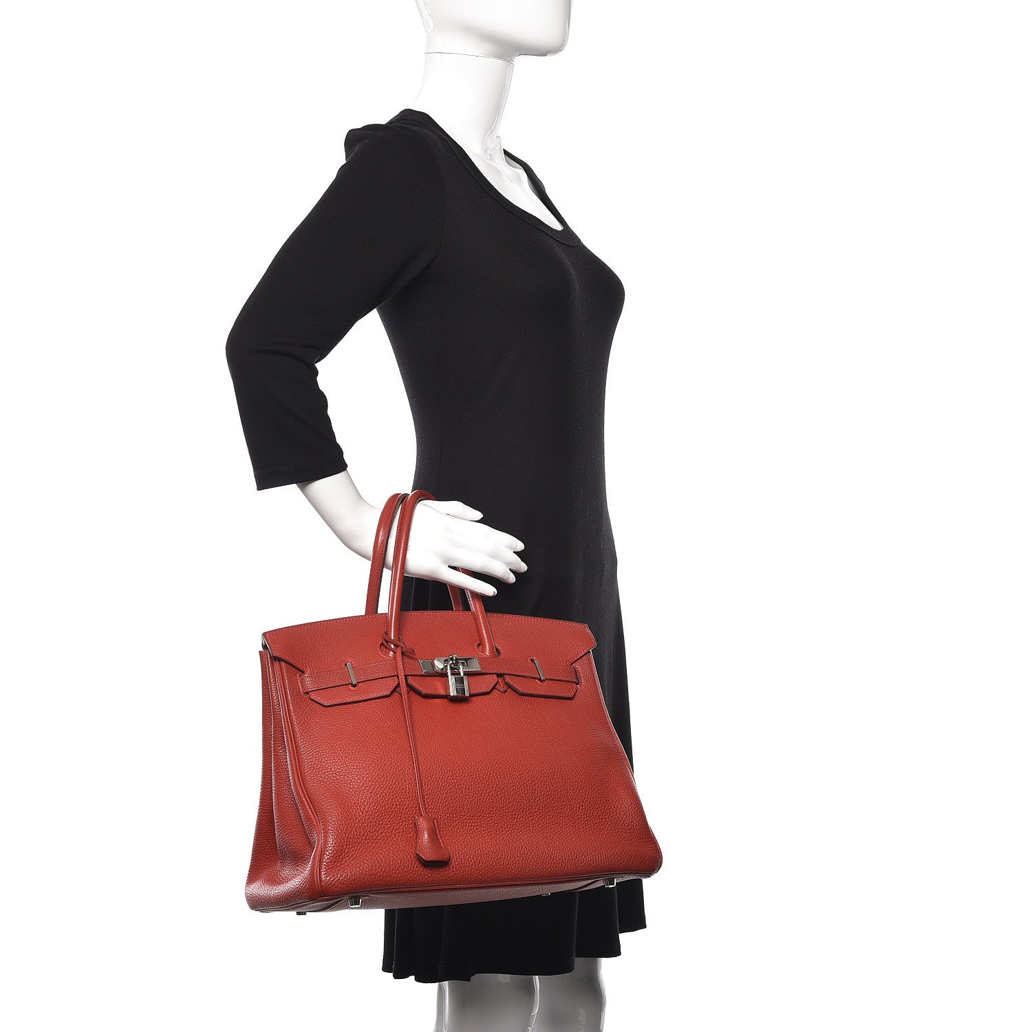 Hermes Togo Birkin 35 Brique 2 of 38