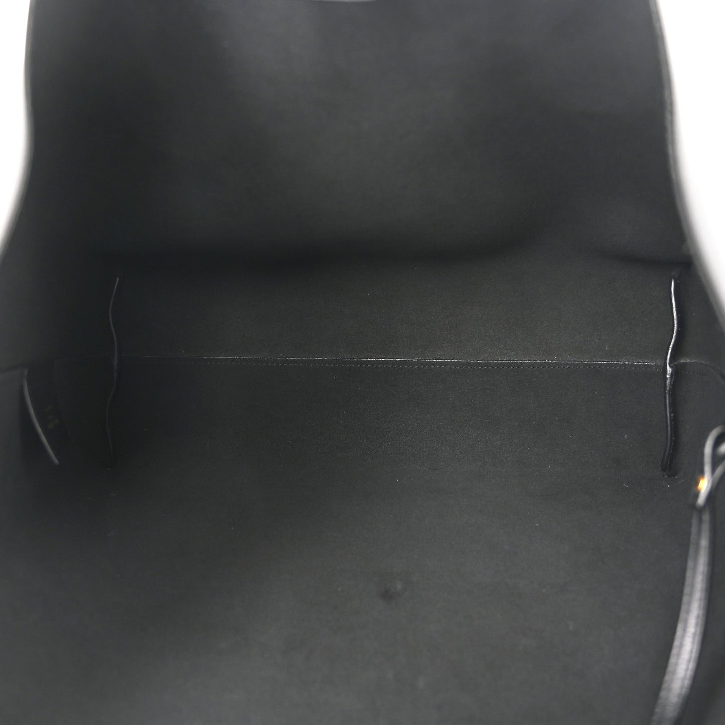 Calfskin Large Shopping Tote Black