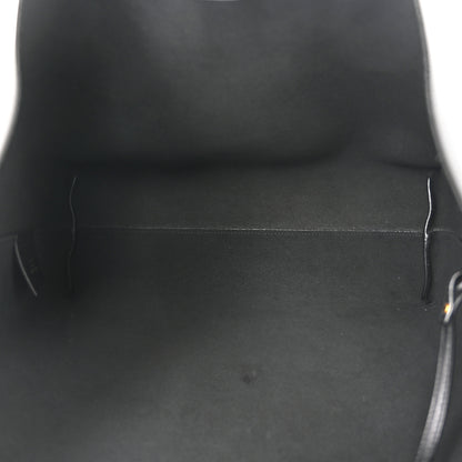 Saint Laurent Calfskin Large Shopping Tote Black 6 of 13