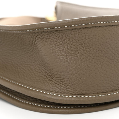 Hermes Taurillon Clemence Evelyne III PM Etoupe 9 of 12