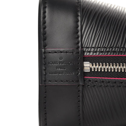 Louis Vuitton Epi Alma BB Black Hot Pink 7 of 10