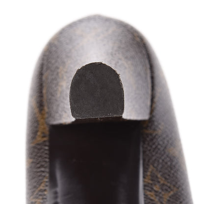 Louis Vuitton Patent Monogram Fetish Vanity Platform Pumps 41 13 of 17