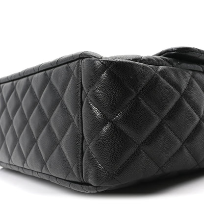 Chanel Caviar Quilted XXL Travel Flap Bag Black 10 of 10
